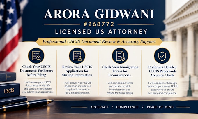 have a US attorney check your uscis forms to help avoid rfe delays