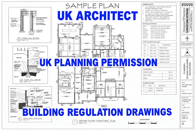 create UK building regulations structural drawings and calculations