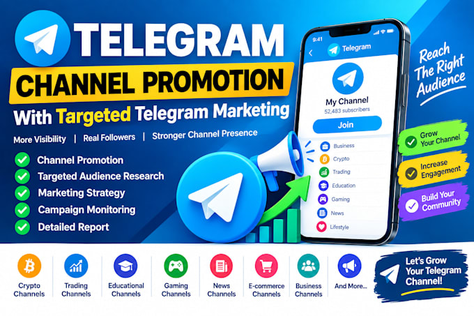 promote your telegram channel with targeted telegram marketing
