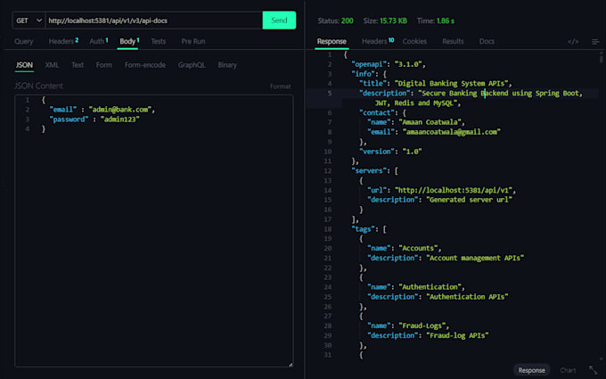 develop secure rest apis and backend applications using java spring boot