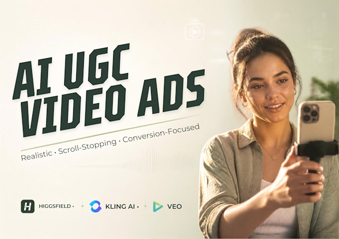 create ai ugc video ads using higgsield kling ai and veo