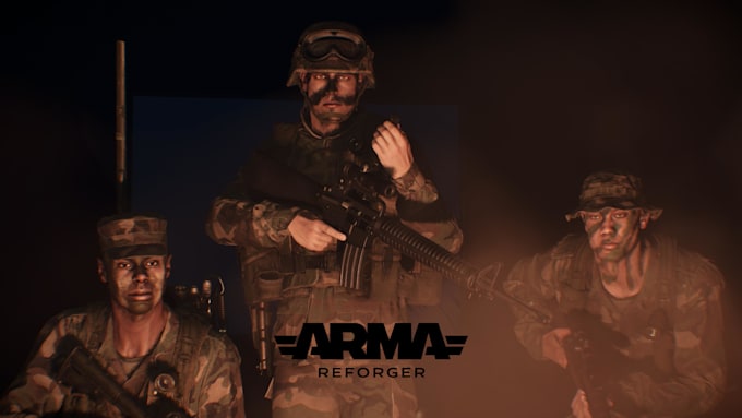 create custom armor, weapons, props, and characters for arma reforger