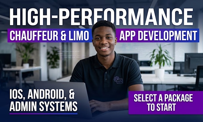 develop a professional chauffeur driver app for IOS and android