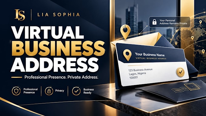 provide a professional virtual business address