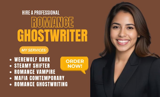 ghostwrite romance vampire steamy shifter werewolf dark mafia comtemporary novel