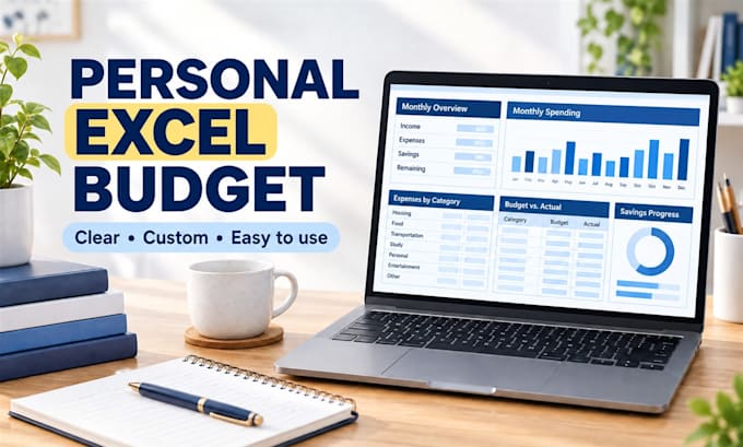 create a personalized excel budget tracker