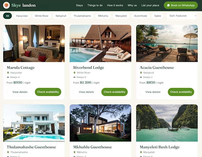 design a modern, mobile friendly business website