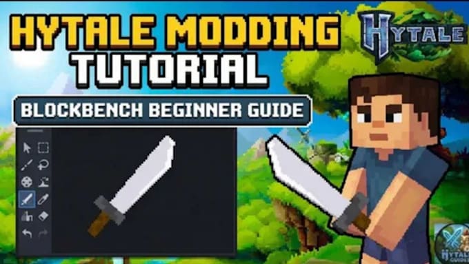 create custom hytale and blockbench 3d models for your game