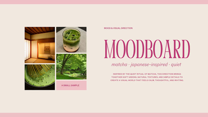 create a visual moodboard and creative direction for your brand