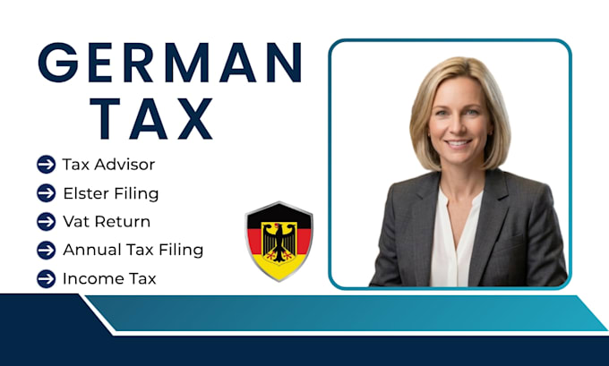 prepare your german tax return, einkommensteuer and vat return