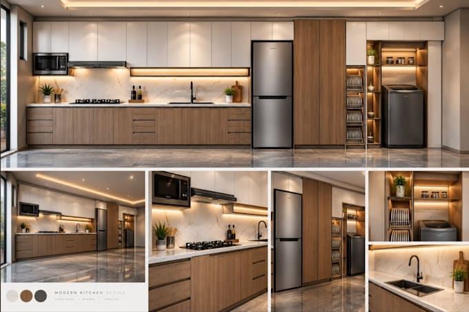 3d model interior and exterior