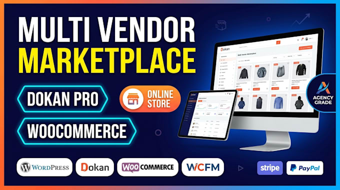 build wordpress multi vendor marketplace using dokan or wcfm