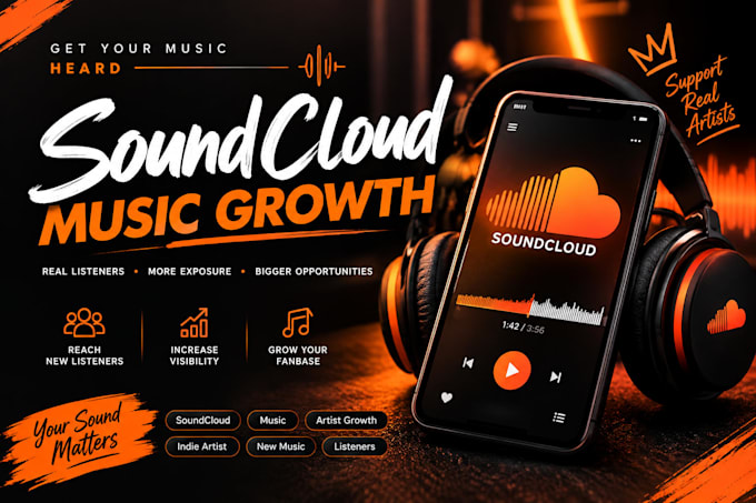 organic exposure for your soundcloud music and tracks