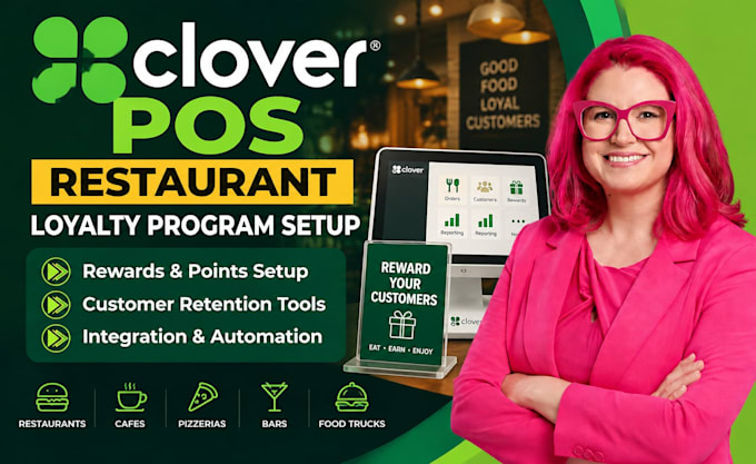 set up clover pos restaurant loyalty program and rewards