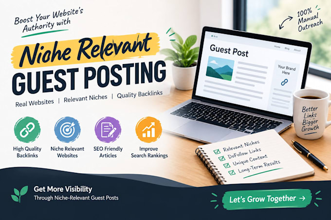 provide SEO guest posting services