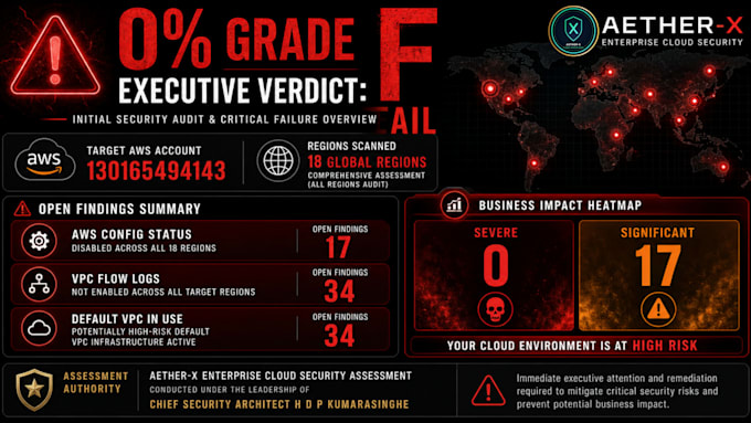 do enterprise multi region AWS security audit and compliance assessment
