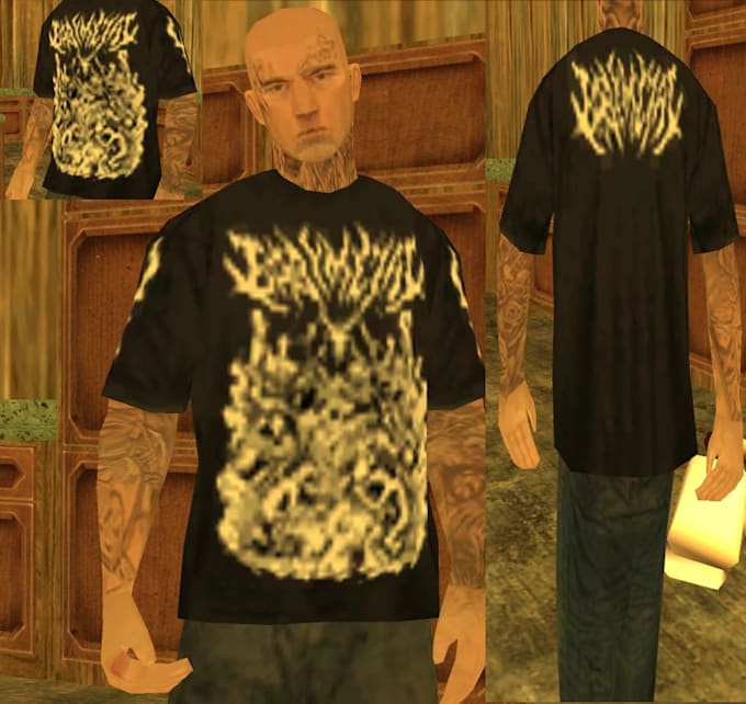 build custom skins, objects, and detailed heads for gta sa