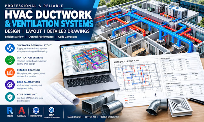 design hvac ductwork and ventilation systems