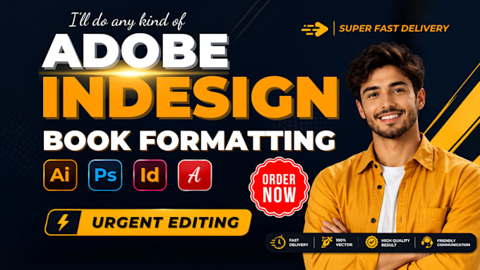 adobe indesign book formatting editorial layout textbook interior for publishers