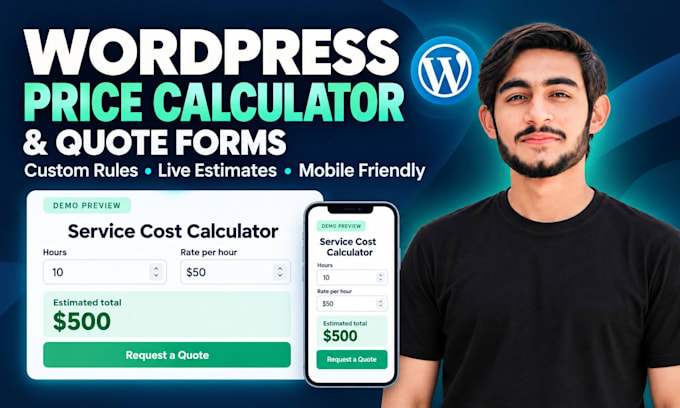 build a custom wordpress price calculator or quote form