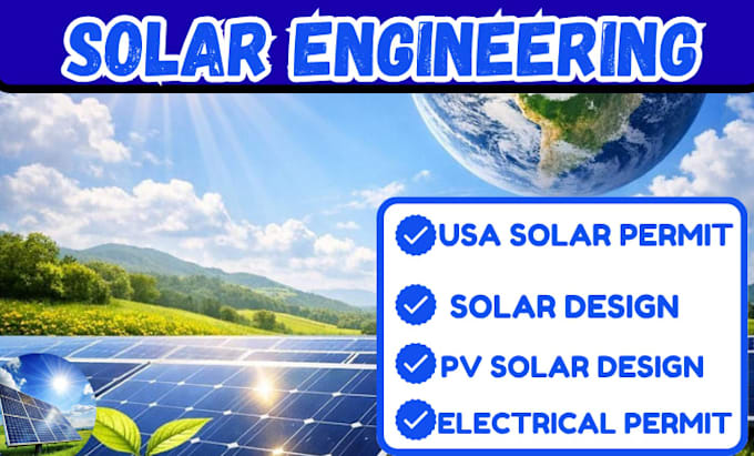 do professional solar permit design and solar pv permit, electrical plan