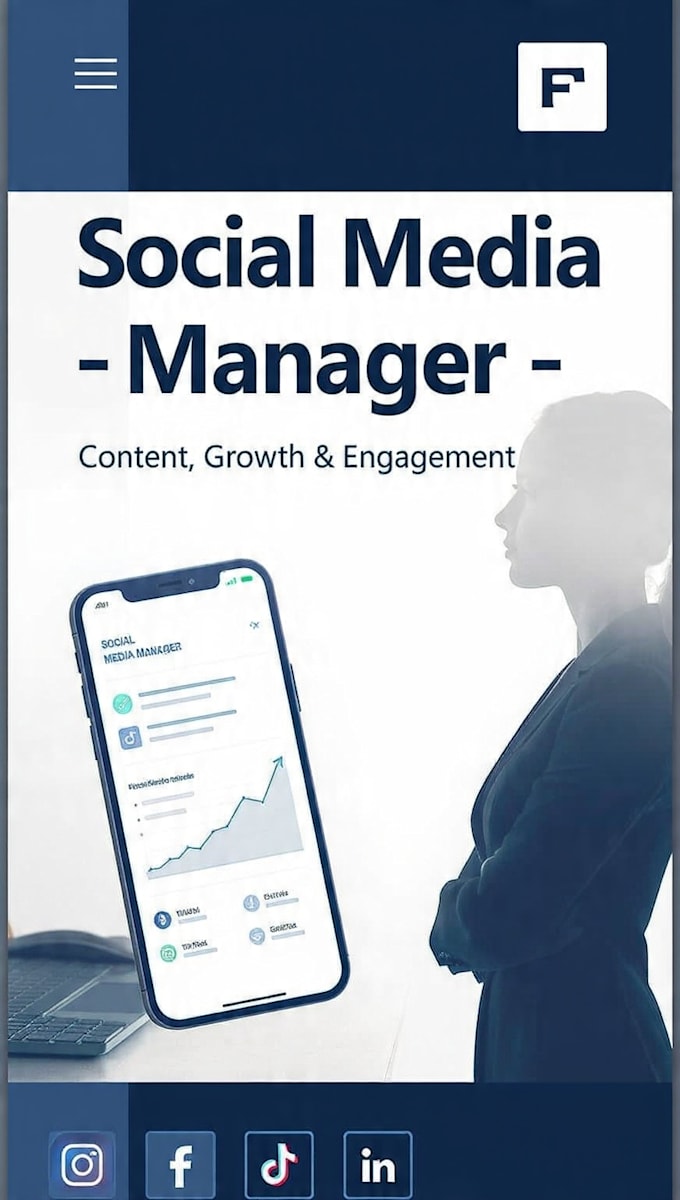 do social media management, video editing and logo design
