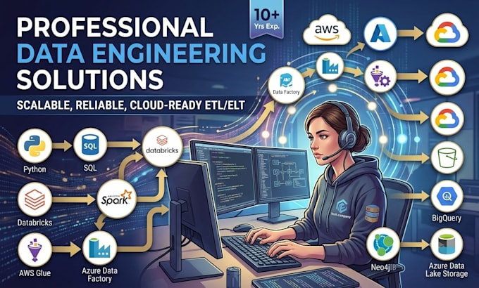 build data engineering pipelines for big data projects