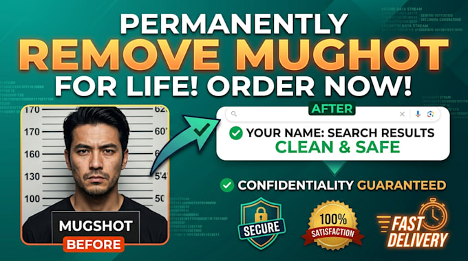 remove mugshots, negative article, google search, news, personal information