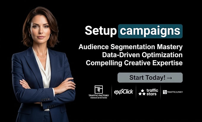 setup and manage your traffic junky,exoclick and other ads network