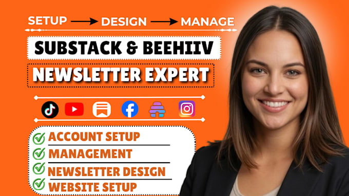 setup substack account design beehiiv manage substack newsletter posts