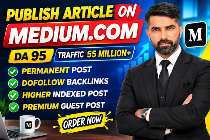 write and publish news article on medium,com and linkedin,com
