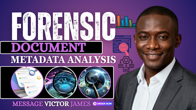 forensic metadata, analysis document, examination data extraction and reporting