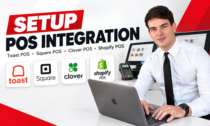setup toast pos, square pos, clover pos, shopify pos and restaurant pos
