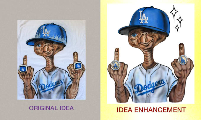 fix, retouch and improve your ai art or visual ideas