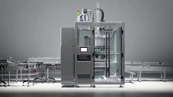 create 3d industrial product, mechanical and cad animation