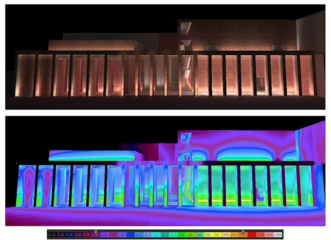 create a complete interior or exterior lighting design