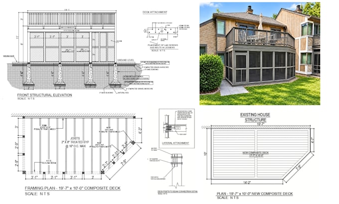 draw house, adu, garage and home addition plans for permit