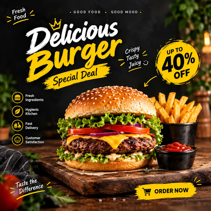 design professional instagram post and whatsapp poster