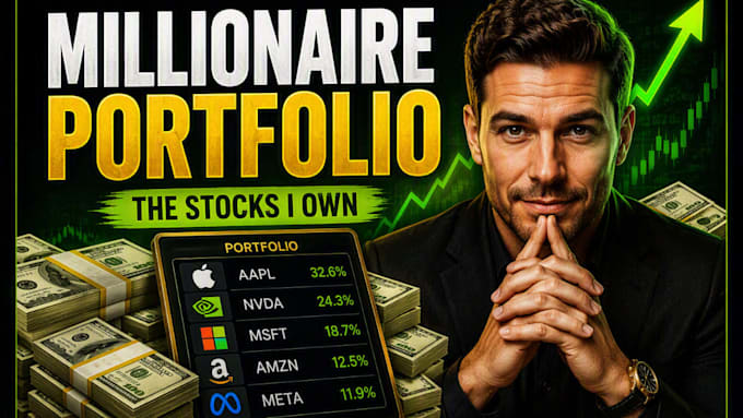 design professional finance and investing youtube thumbnails