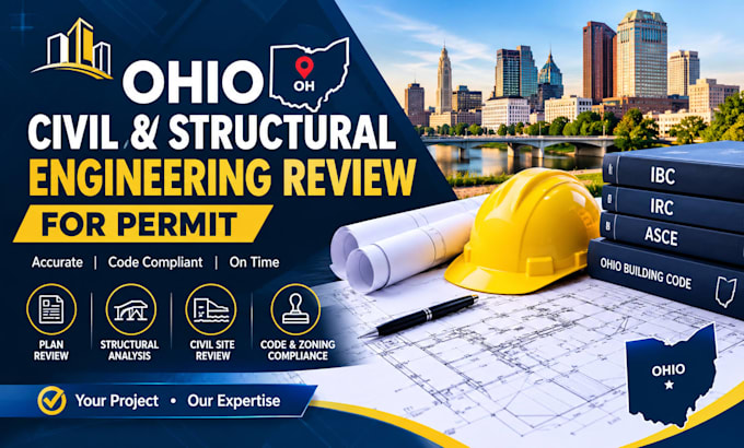 do ohio civil and structural engineering review for permit