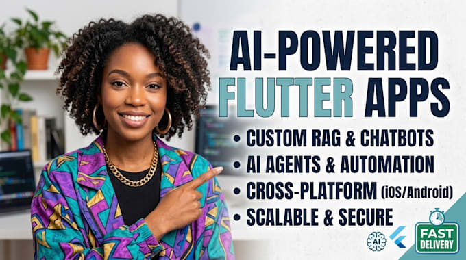 develop cross platform flutter ai app with custom rag and ai agents