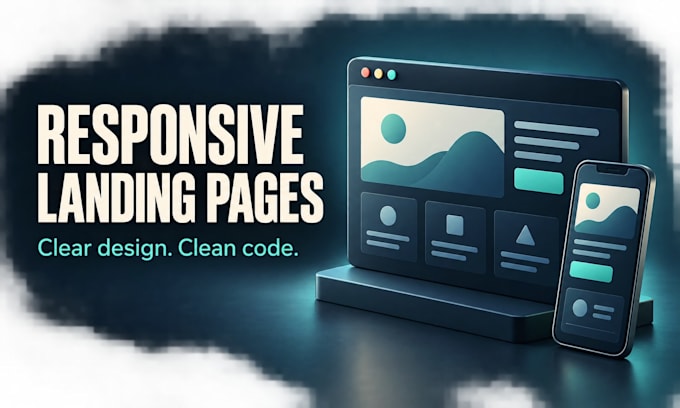 build a responsive react landing page for your startup