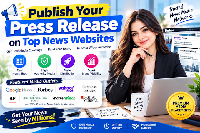 publish your press release on top news websites
