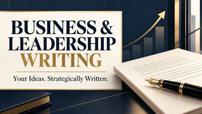 write authoritative business and leadership articles