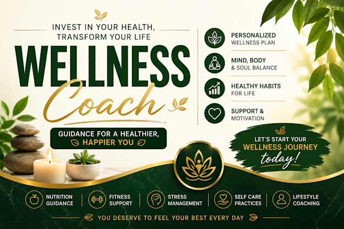 be your wellness coach for healthy lifestyle