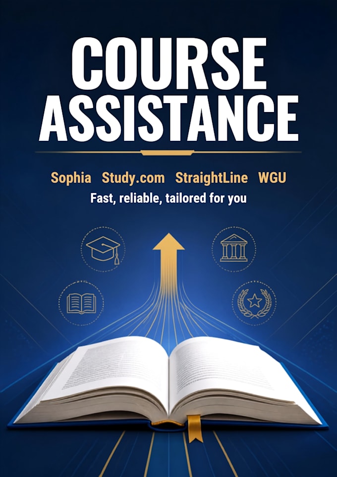 provide professional sophia wgu course assistance