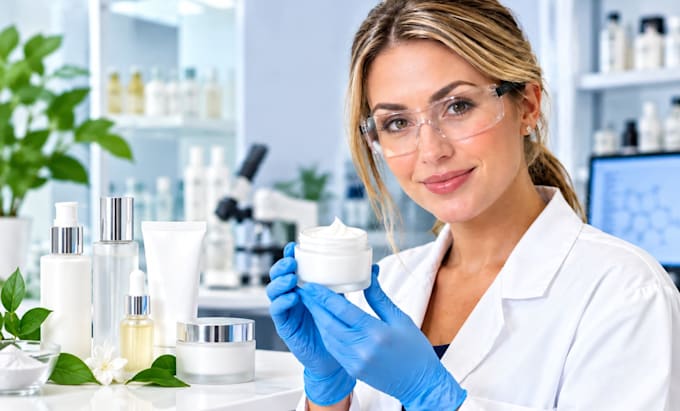 create professional cosmetic formulation for your beauty brand