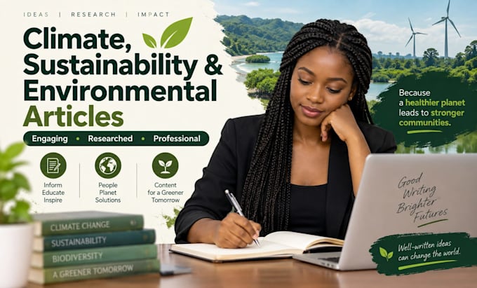 engaging climate sustainability and environmental articles