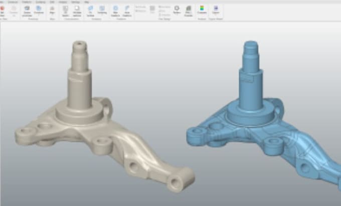 stl to step conversion for accurate cad models, cnc manufacturing and mechanical