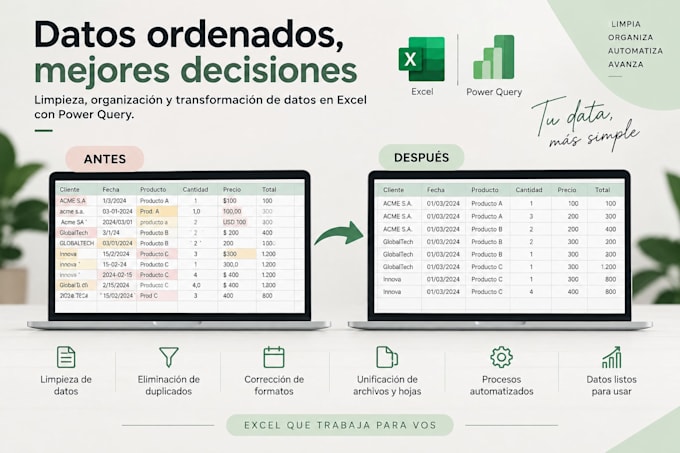 clean and automate excel data with power query